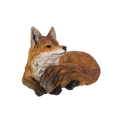 Fox Laying Down Statue