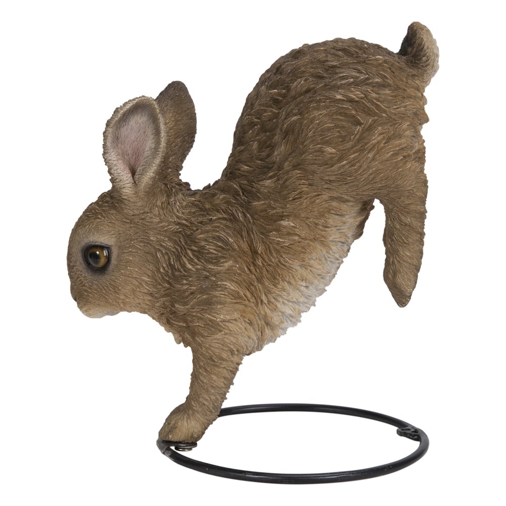 Hare Cub Running Statue