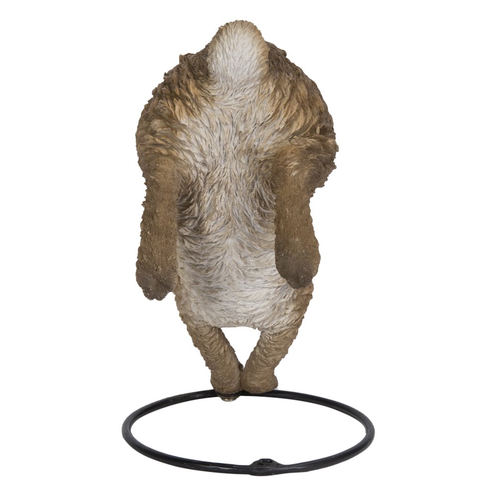 Hare Cub Running Statue
