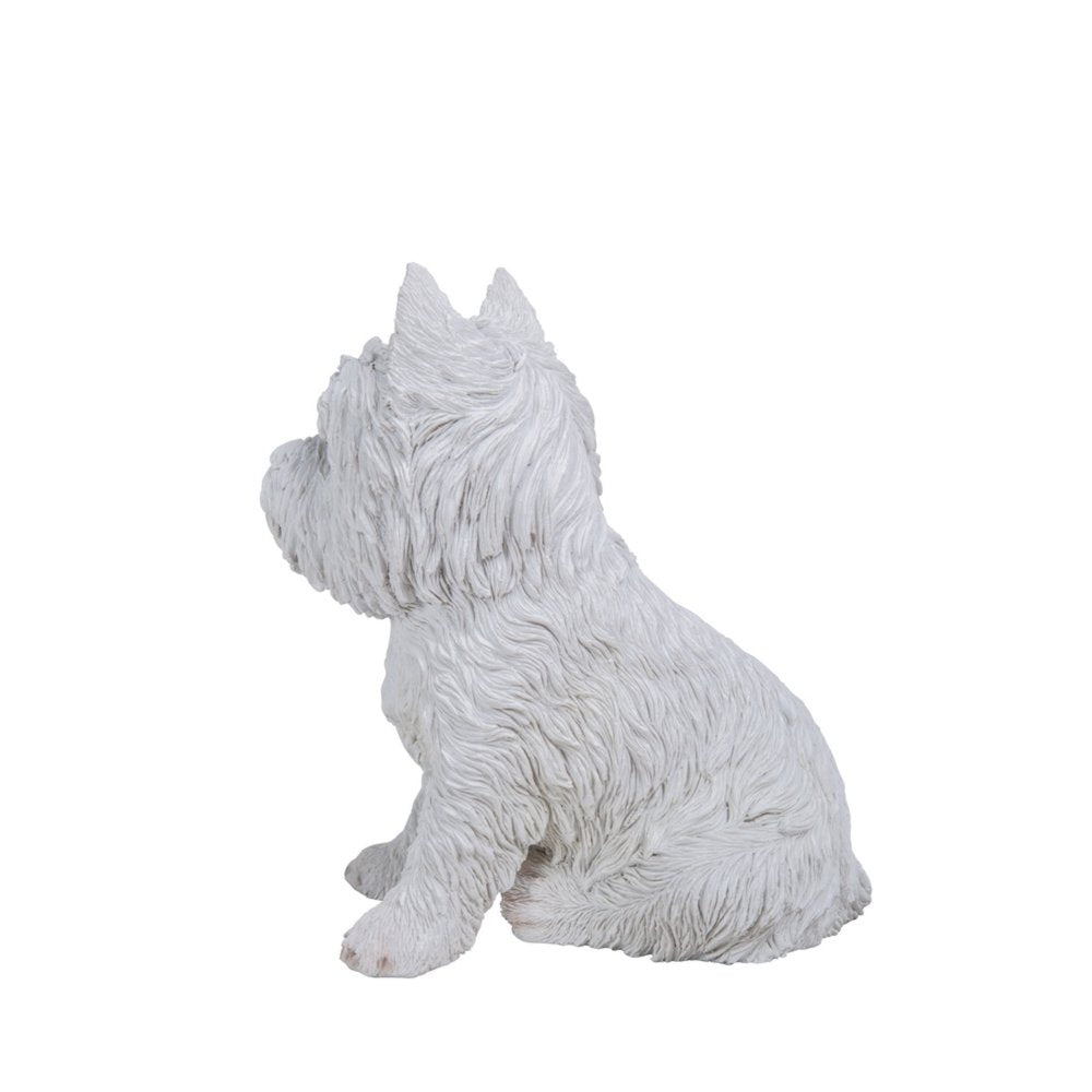 Sitting White Terrier