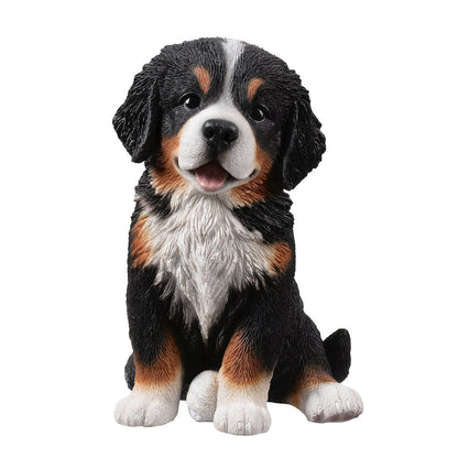 12.5" H Bernese Mountain Puppy Sitting (Hi-Line Exclusive)