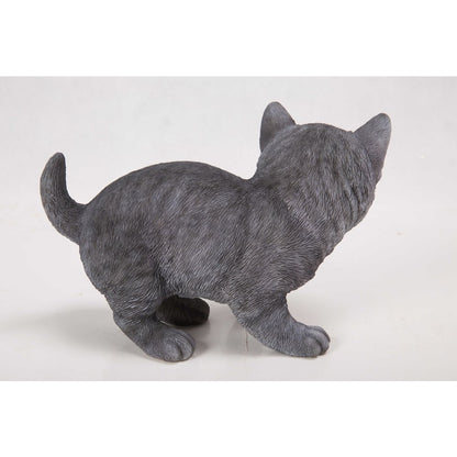 Russian Blue Kitten Statue