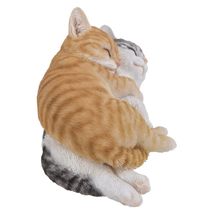 Orange & Grey Tabby Cats Sleeping
