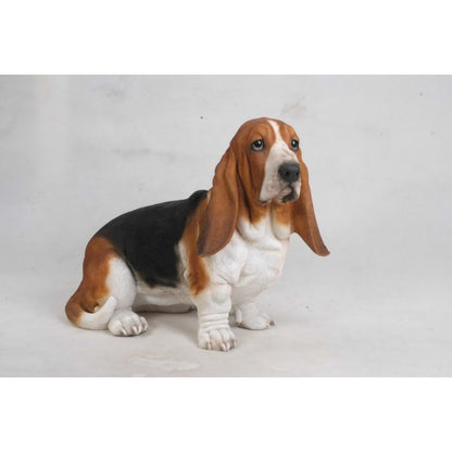 Large Basset Hound Statue