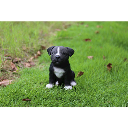 Staffordshire Pitbull Puppy Statue