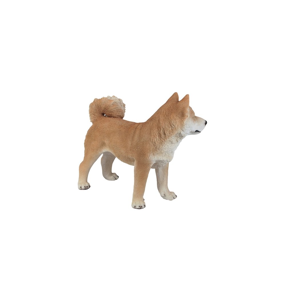 Standing Shiba Inu Statue
