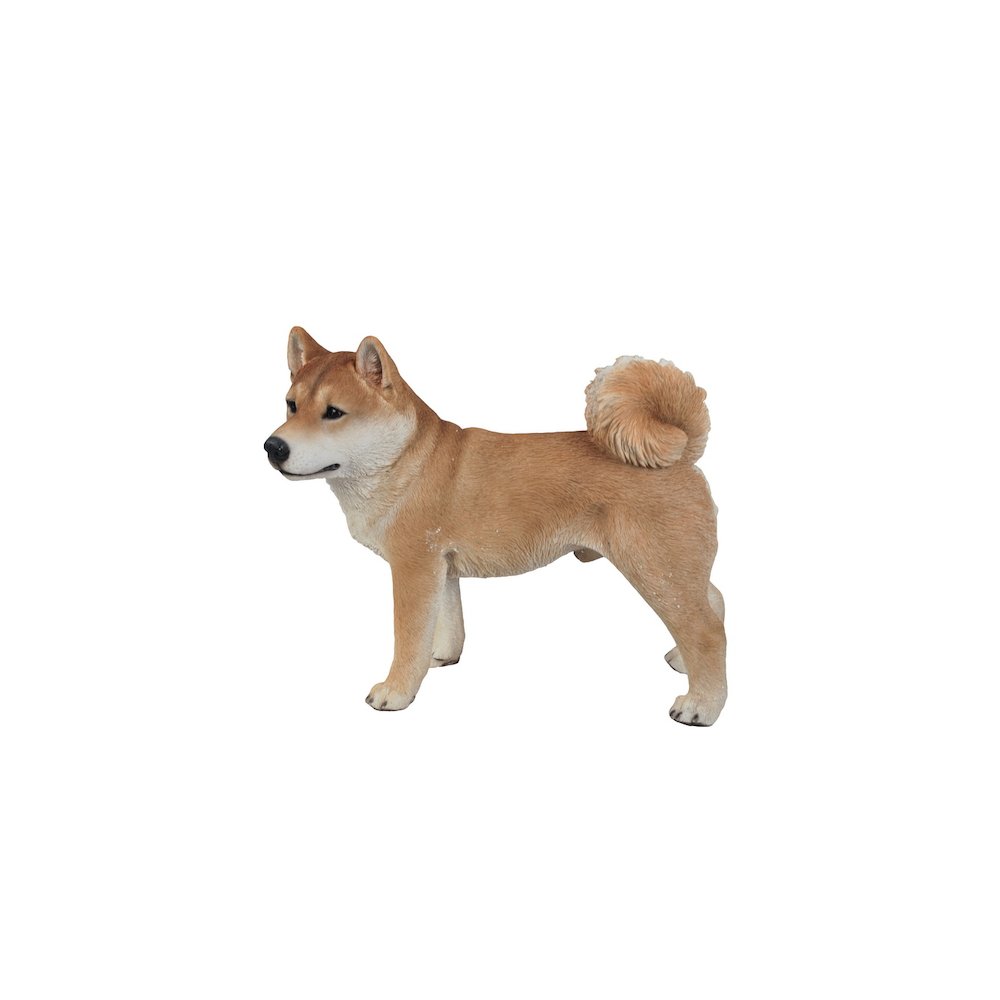 Standing Shiba Inu Statue