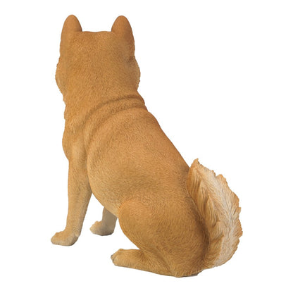 Shiba Inu Sitting Statue