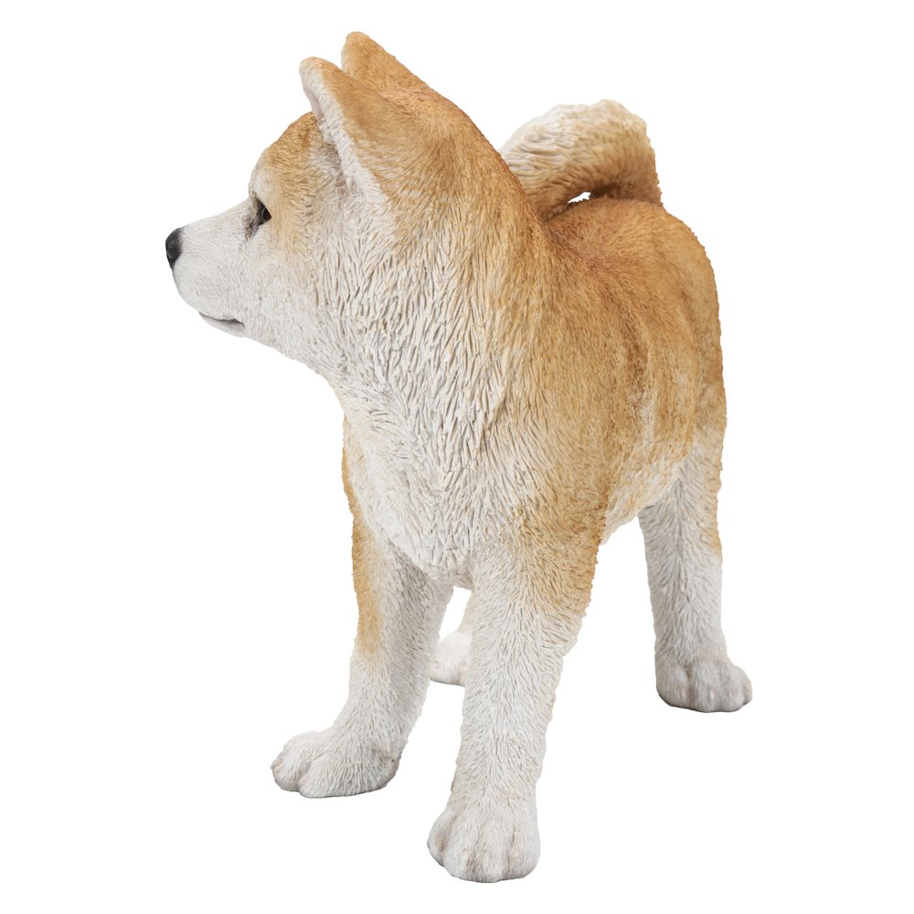 Akita Dog Standing Statue