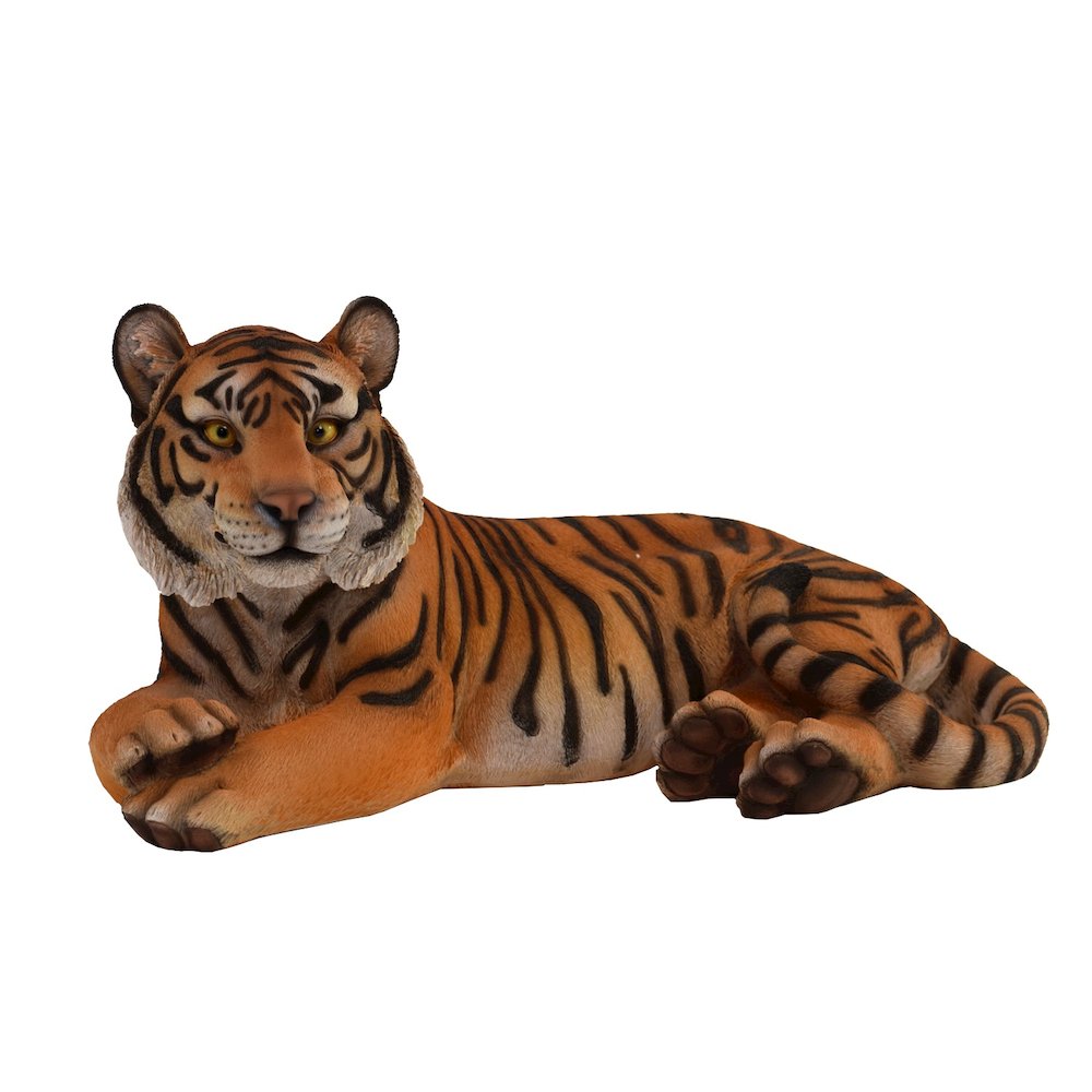 Tiger Laying Down Statue