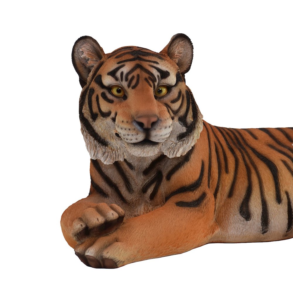 Tiger Laying Down Statue