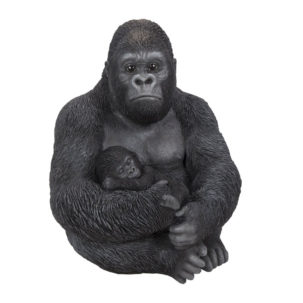 Gorilla Sitting with Baby