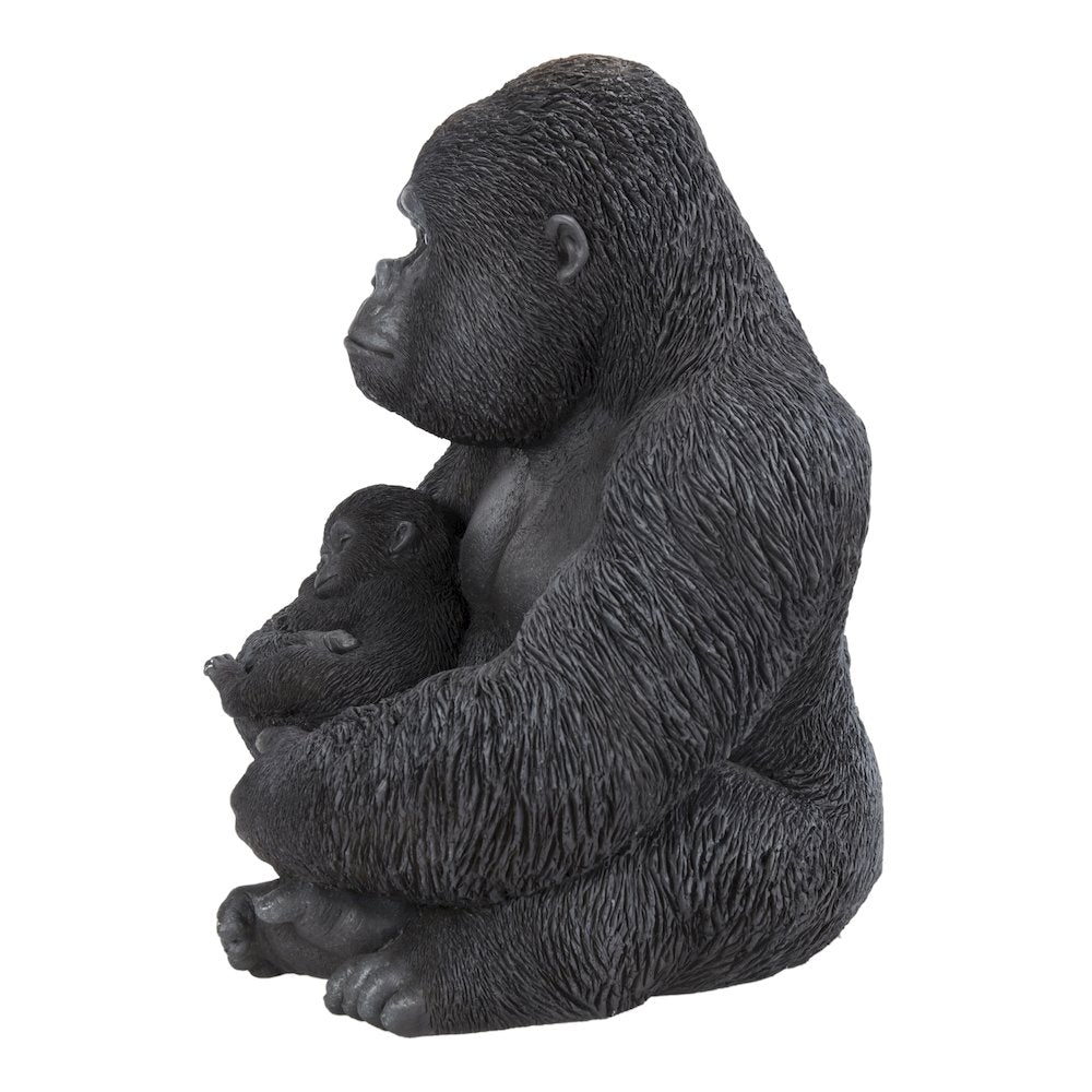 Gorilla Sitting with Baby