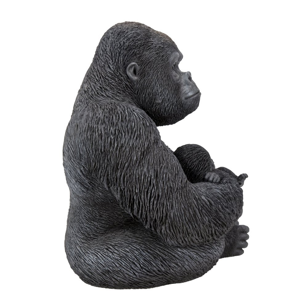 Gorilla Sitting with Baby