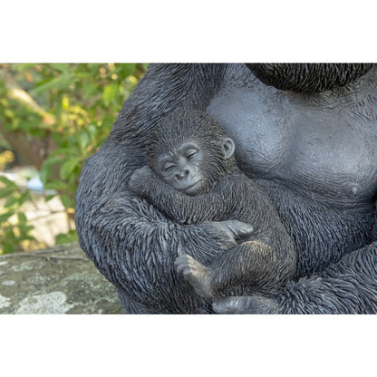 Gorilla Sitting with Baby