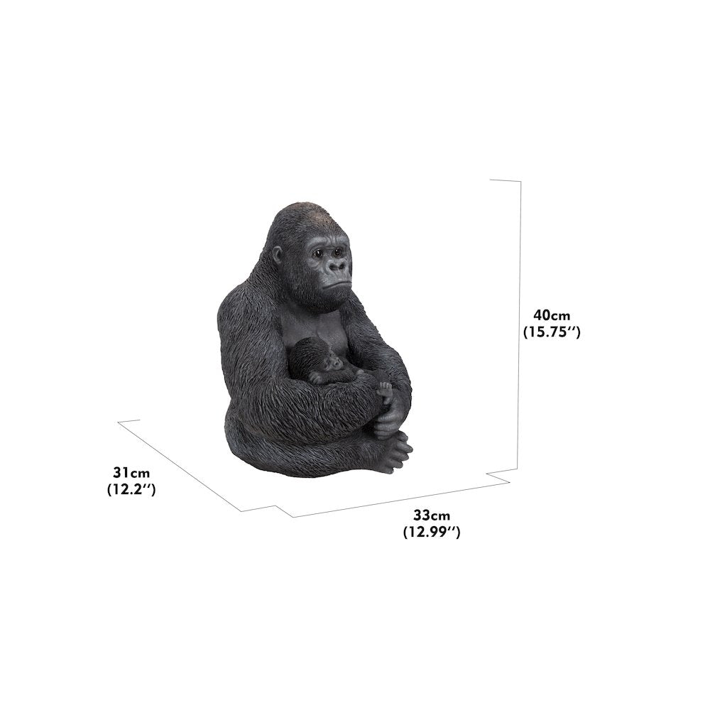 Gorilla Sitting with Baby