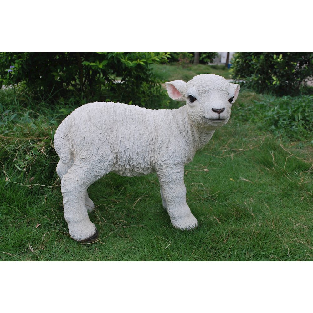 Standing Lamb Statue
