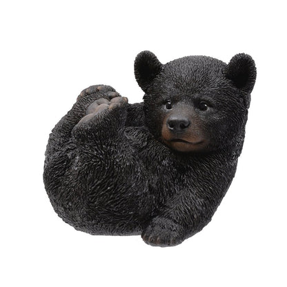 Baby Black Bear Lying