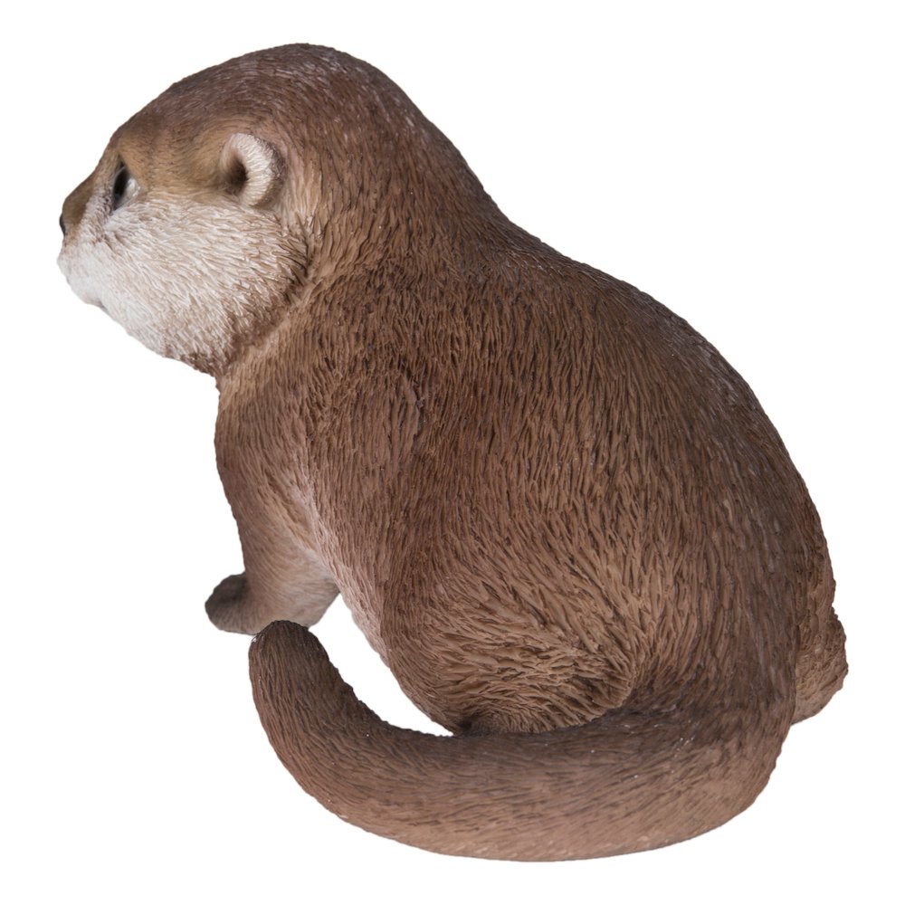 Otter Leaning Forward Statue