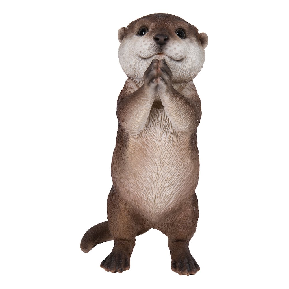 Otter Praying Statue