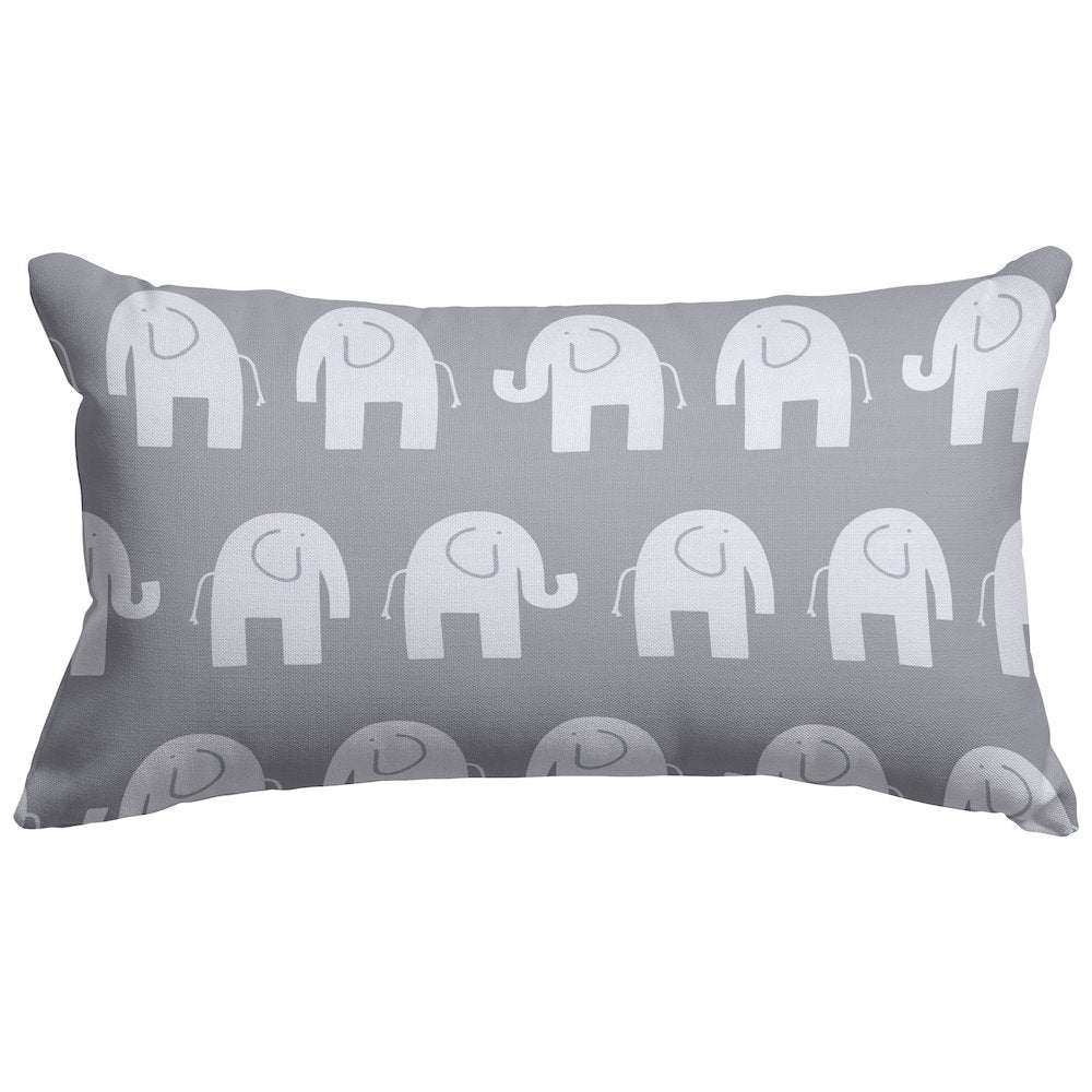 Majestic Home Goods Pillow 12x20 Ellie Gray