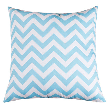 Majestic Home Goods Pillow 20x20 Chevron Blue