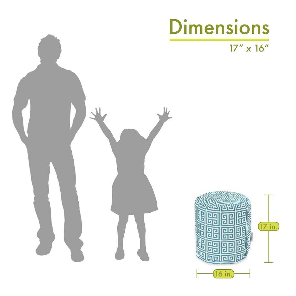 Majestic Home Goods Pouf Towers Pacific