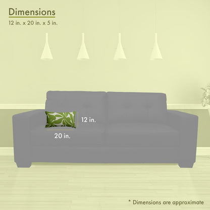 Majestic Home Goods Pillow 12x20 Plantation Sage