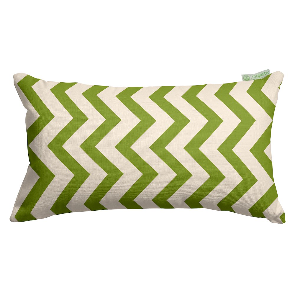 Majestic Home Goods Pillow 12x20 Chevron Sage