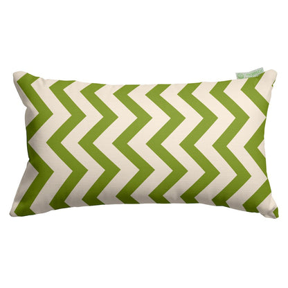 Majestic Home Goods Pillow 12x20 Chevron Sage