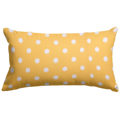Majestic Home Goods Pillow 12x20 Ikat Dot Citrus