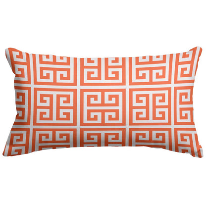 Majestic Home Goods Pillow 12x20 Towers Orange