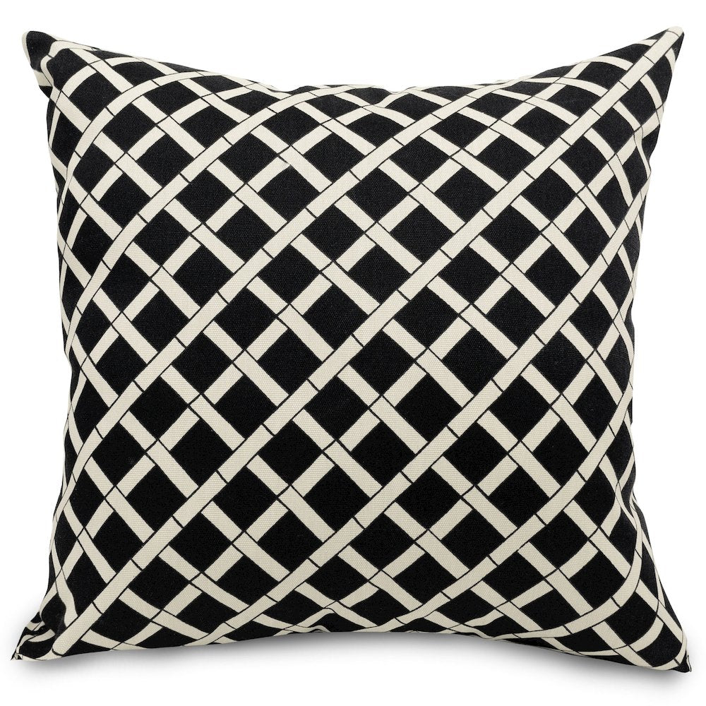 Majestic Home Goods Pillow 20x20 Bamboo Black