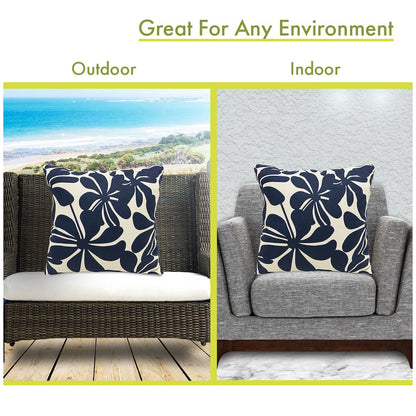 Majestic Home Goods Pillow 20x20 Plantation Navy