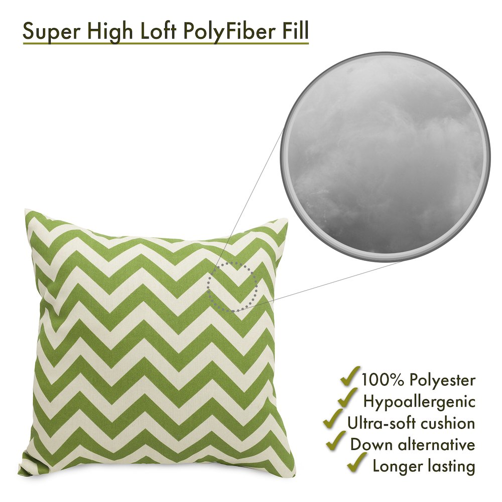 Majestic Home Goods Pillow 20x20 Chevron Sage