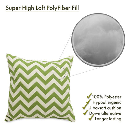 Majestic Home Goods Pillow 20x20 Chevron Sage