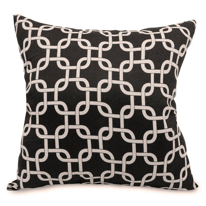 Majestic Home Goods Pillow 20x20 Links Black