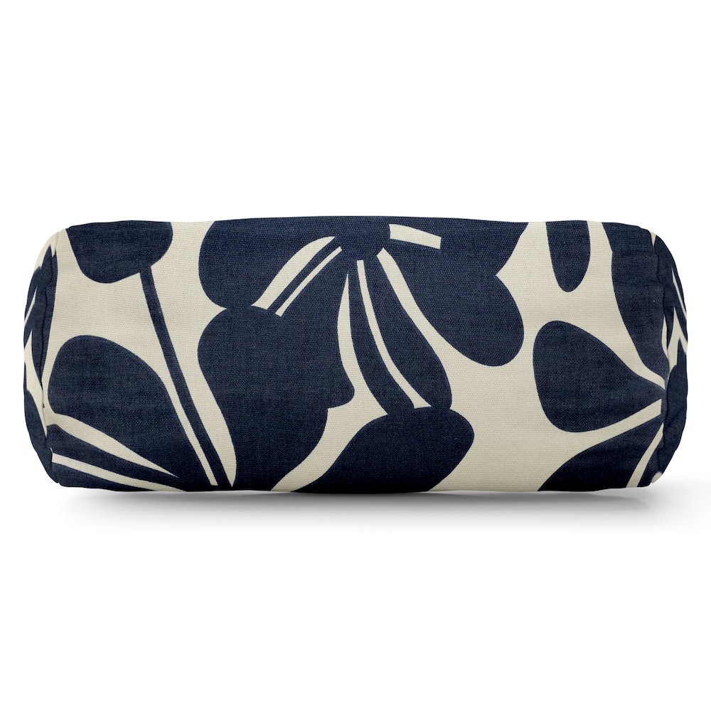 Majestic Home Goods Bolster Pillow Plantation Navy