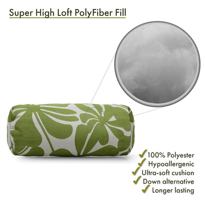Majestic Home Goods Bolster Pillow Plantation Sage