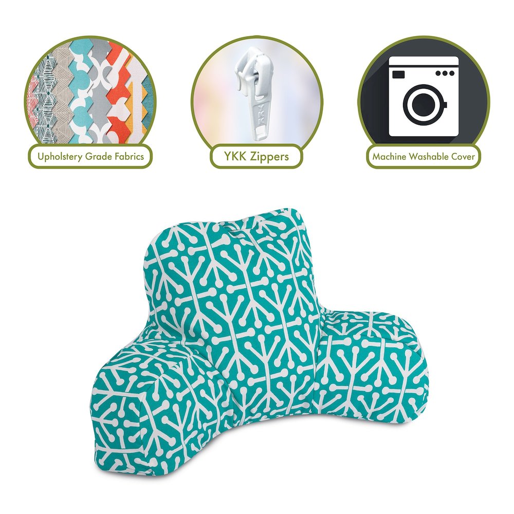 Majestic Home Goods Reading Pillow Aruba Pacific