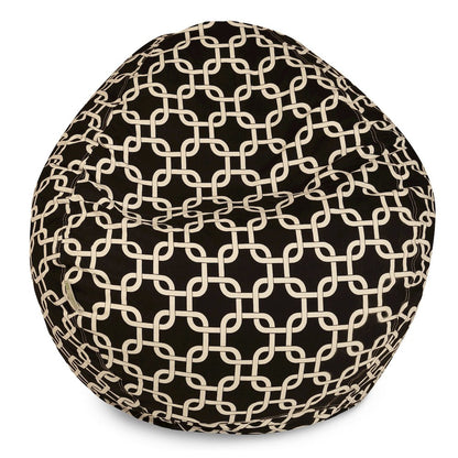 Majestic Home Goods Small Bean Bag Links Black