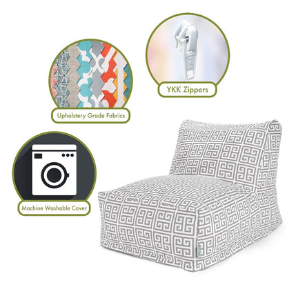 Majestic Home Goods Chair Lounger Towers Gray