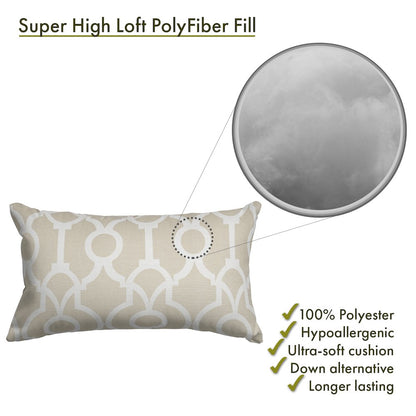 Majestic Home Goods Pillow 12x20 Athens Sand
