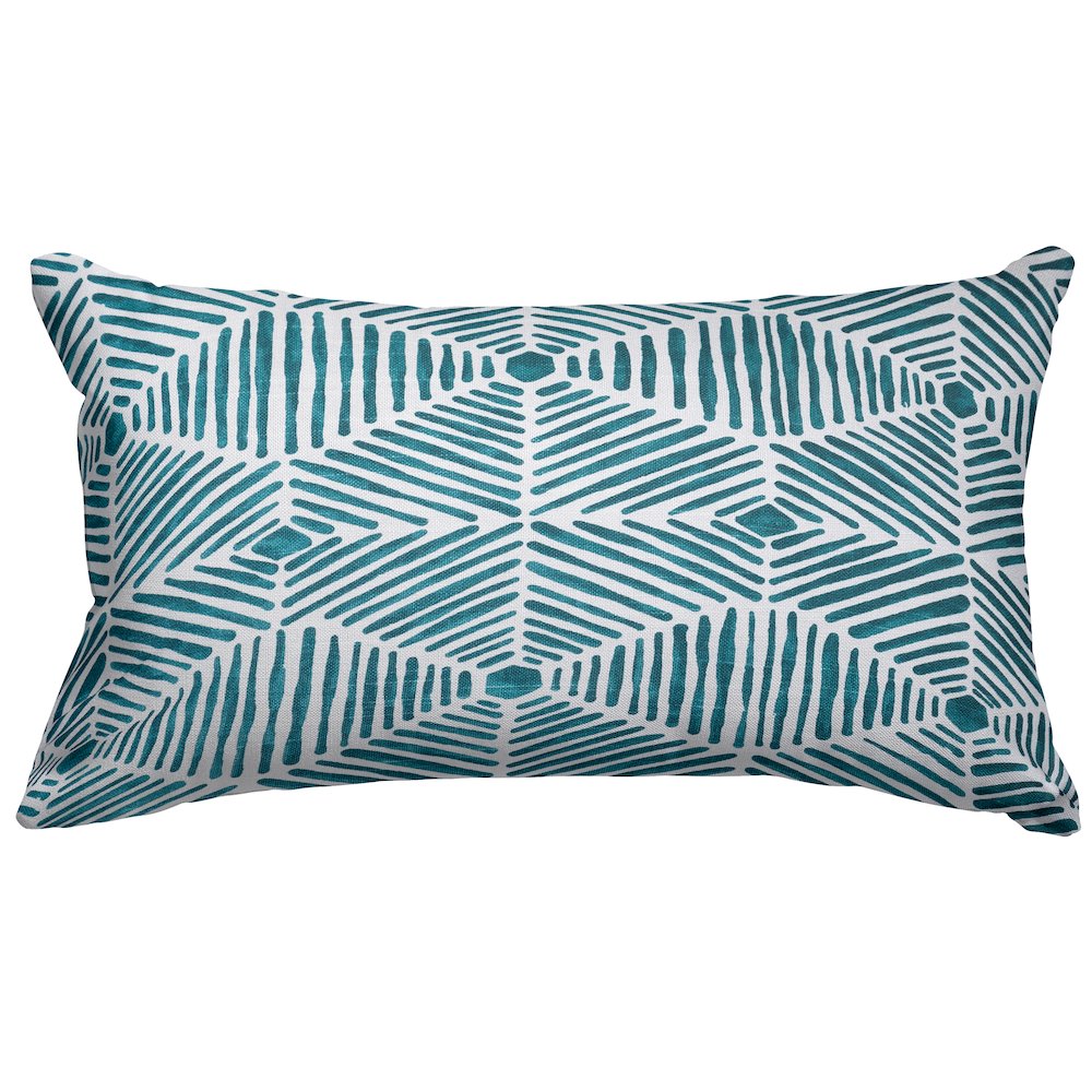 Majestic Home Goods Pillow 12x20 Charlie Emerald