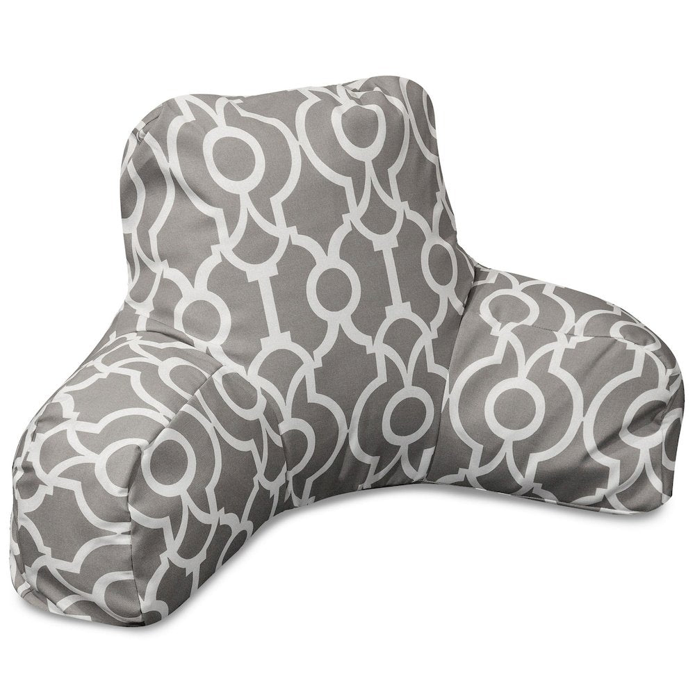 Majestic Home Goods Reading Pillow Athens Gray