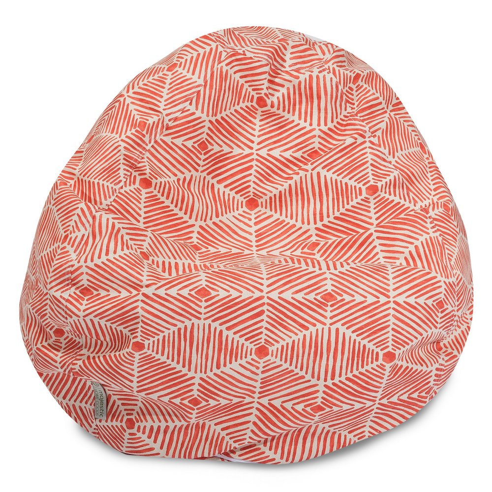 Majestic Home Goods Small Bean Bag Charlie Salmon