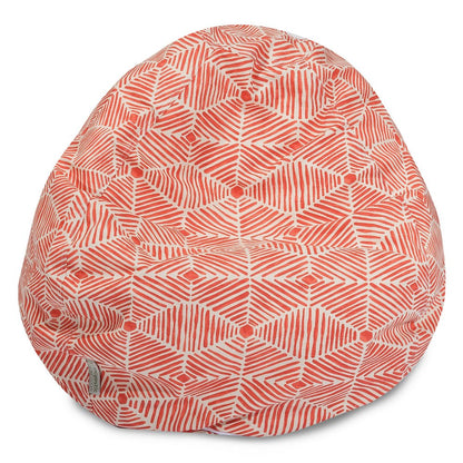 Majestic Home Goods Small Bean Bag Charlie Salmon