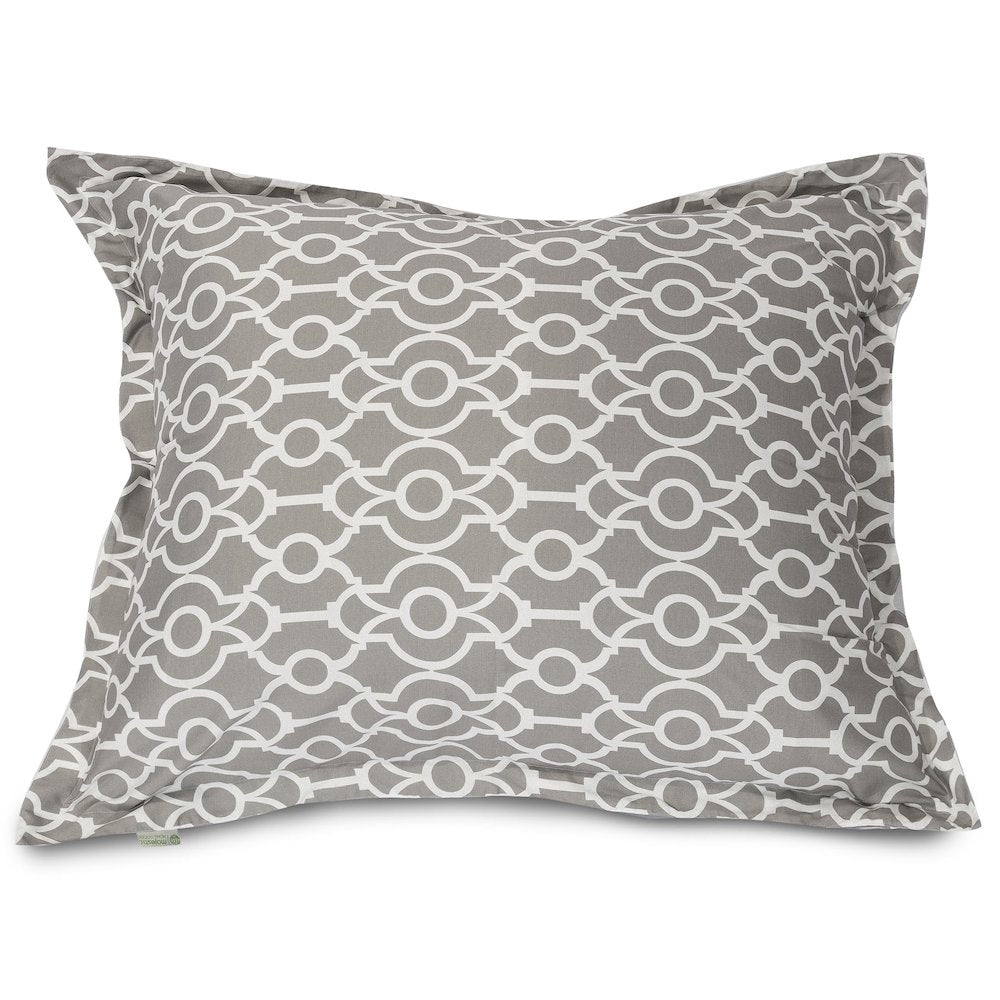 Majestic Home Goods Floor Pillow Athens Gray