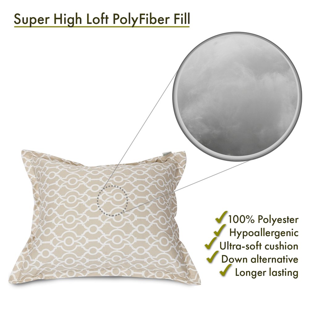Majestic Home Goods Floor Pillow Athens Sand