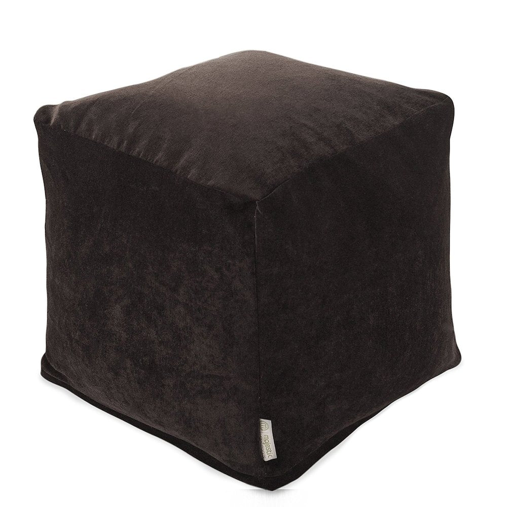 Majestic Home Goods Cube Pouf Villa Storm